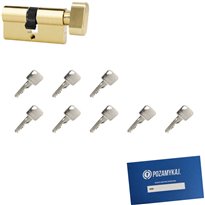 Wkładka bębenkowa 80G/40 LOB ARES + 8 kluczy