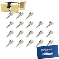 Wkładka bębenkowa 70G/30 LOB ARES + 18 kluczy