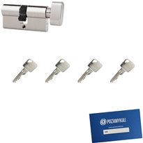 Wkładka bębenkowa 55G/65 LOB ARES + 4 klucze