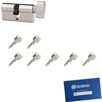 Wkładka bębenkowa 35G/65 LOB ARES + 7 kluczy