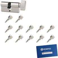 Wkładka bębenkowa 30G/40 LOB ARES + 12 kluczy