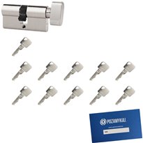 Wkładka bębenkowa 65G/30 LOB ARES + 11 kluczy