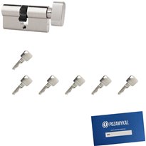 Wkładka bębenkowa 45G/30 LOB ARES + 6 kluczy