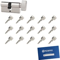 Wkładka bębenkowa 45G/30 LOB ARES + 15 kluczy