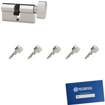 Wkładka bębenkowa 40G/30 LOB ARES + 5 kluczy