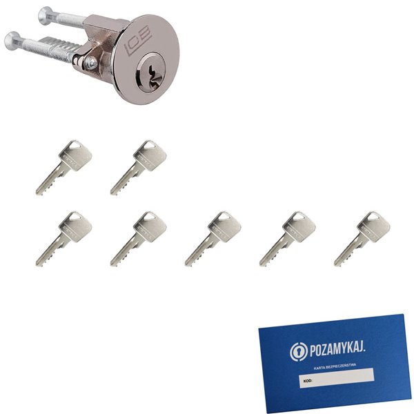 Wkładka LOB WT01 LOB ARES + 7 kluczy