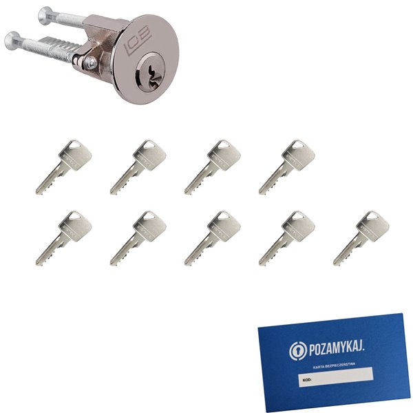 Wkładka LOB WT01 LOB ARES + 9 kluczy