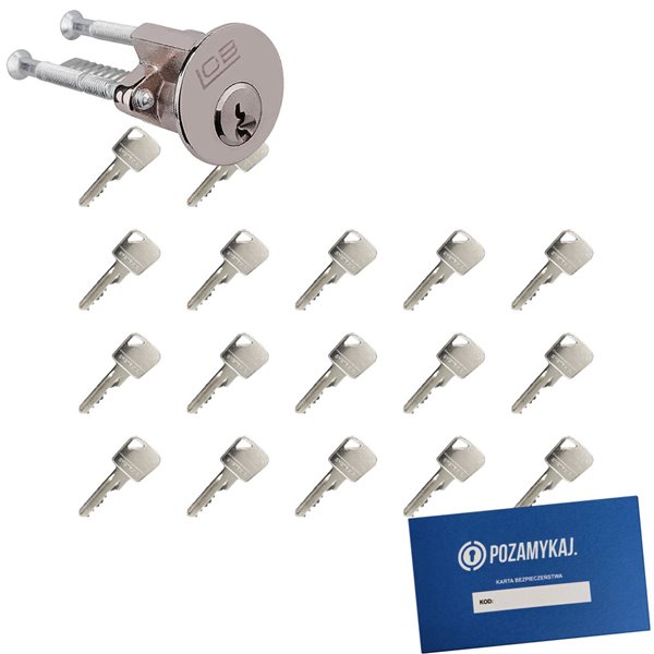 Wkładka LOB WT01 LOB ARES + 17 kluczy