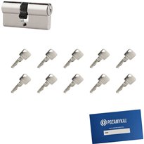 Wkładka bębenkowa 30/80 LOB ARES + 10 kluczy