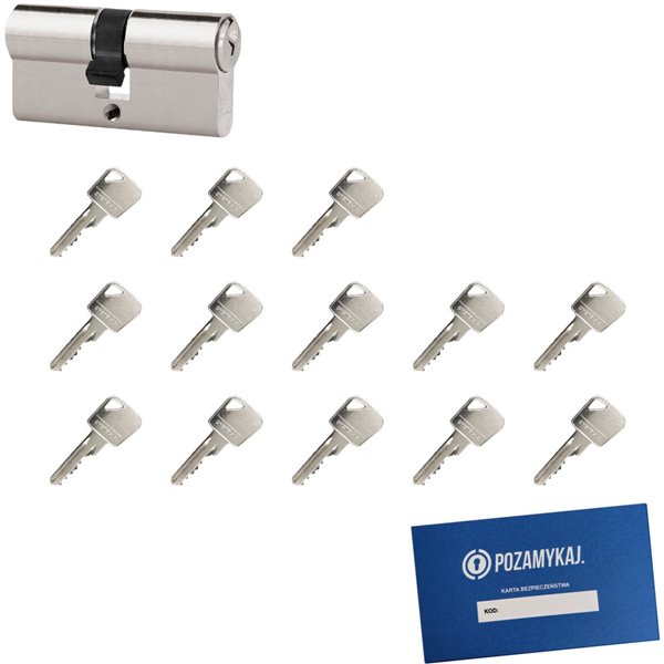 Wkładka bębenkowa 30/80 LOB ARES + 13 kluczy