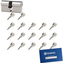 Wkładka bębenkowa 35/55 LOB ARES + 17 kluczy