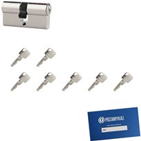 Wkładka bębenkowa 35/65 LOB ARES + 7 kluczy