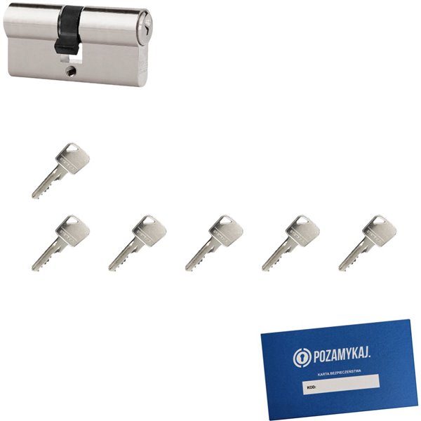 Wkładka bębenkowa 40/65 LOB ARES + 6 kluczy