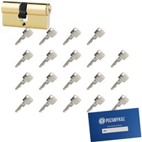 Wkładka bębenkowa 30/65 LOB ARES + 19 kluczy