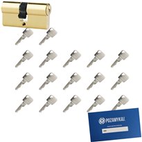 Wkładka bębenkowa 35/70 LOB ARES + 17 kluczy