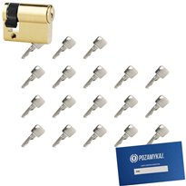 Wkładka bębenkowa LOB Ares 9/30 + 18 kluczy