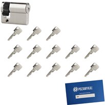 Wkładka bębenkowa LOB Ares 9/35 + 13 kluczy