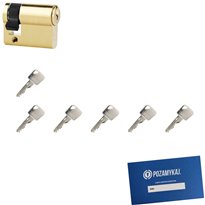 Wkładka bębenkowa LOB Ares 9/35 + 6 kluczy