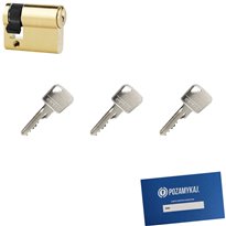 Wkładka bębenkowa LOB Ares 9/55 + 3 klucze