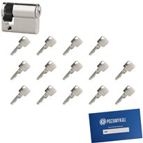 Wkładka bębenkowa LOB Ares 9/60 + 14 kluczy