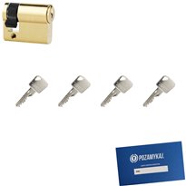 Wkładka bębenkowa LOB Ares 9/60 + 4 klucze