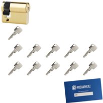 Wkładka bębenkowa LOB Ares 9/65 + 11 kluczy