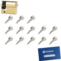 Wkładka bębenkowa LOB Ares 9/70 + 13 kluczy