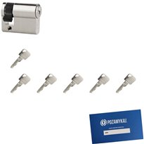 Wkładka bębenkowa LOB Ares 9/75 + 6 kluczy