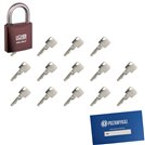 Kłódka LOB KMM5 + 14 kluczy w zestawie