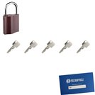 Kłódka LOB K350 + 5 kluczy w zestawie
