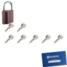 Kłódka LOB K350 + 7 kluczy w zestawie