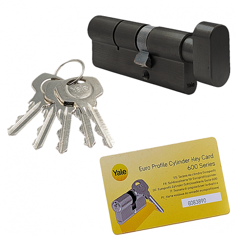 Wkładka do zamka YALE 600 35G/45 system jednego klucza