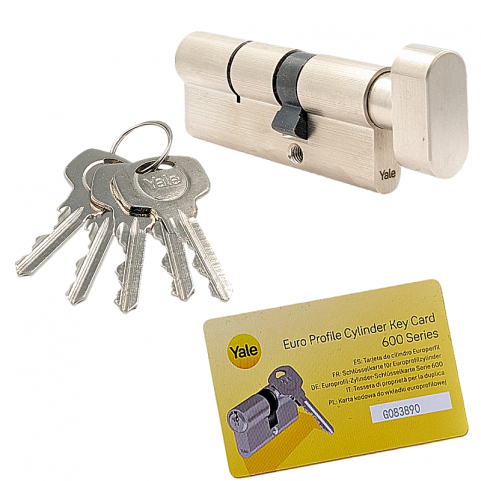Wkładka do zamka YALE 600 55G/40 system jednego klucza