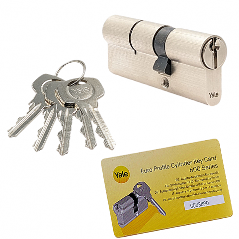 Wkładka do zamka YALE 600 35/60 system jednego klucza