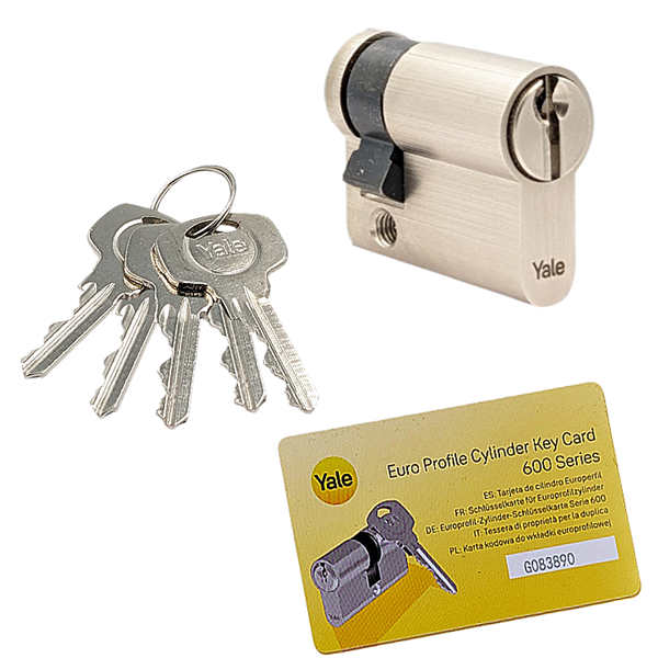 Wkładka do zamka YALE 600 10/40 System jednego klucza 