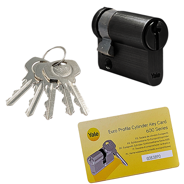 Wkładka do zamka YALE 600 10/65 System jednego klucza 