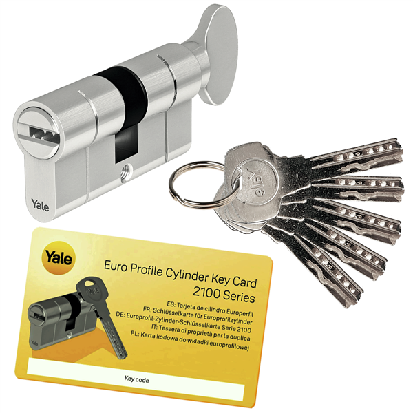 Wkładka do zamka z gałką 40G/45 YALE 2100