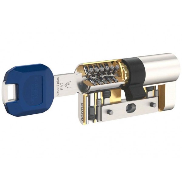 Wkładka bębenkowa dwustronna KABA ExperT Plus 30/35 system jednego klucza