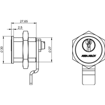 Zamek kasetowy Assa Abloy Comfort NG System Master Key