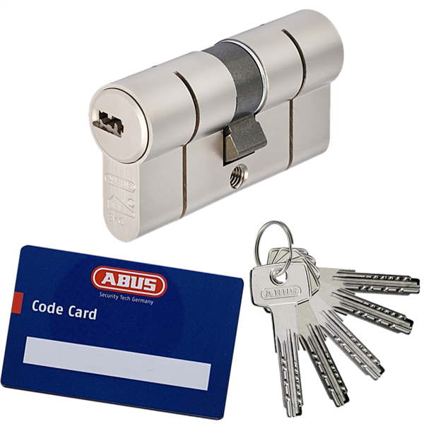 Wkładka bębenkowa dwustronna ABUS D10 45/55 system jednego klucza