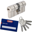 Wkładka bębenkowa dwustronna ABUS D10 55/55 system jednego klucza