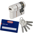 Wkładka bębenkowa jednostronna ABUS D10 9/55 system jednego klucza