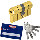 Wkładka bębenkowa dwustronna ABUS D10 40/50 system jednego klucza