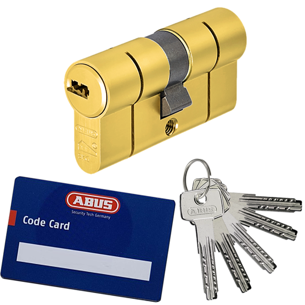 Wkładka bębenkowa dwustronna ABUS D10 45/45 system jednego klucza