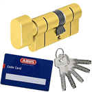 Wkładka bębenkowa z gałką ABUS D10 40G/30 system jednego klucza