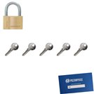 Kłódka Gerda S40 + 5 kluczy w zestawie