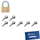 Kłódka Gerda S50 + 7 kluczy w zestawie