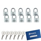 10 szt. kłódki 40 na jeden klucz ABUS System TYTAN
