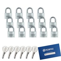 14 szt. kłódki 40 na jeden klucz ABUS TITALIUM