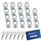 19 szt. kłódki 40 na jeden klucz ABUS System TYTAN